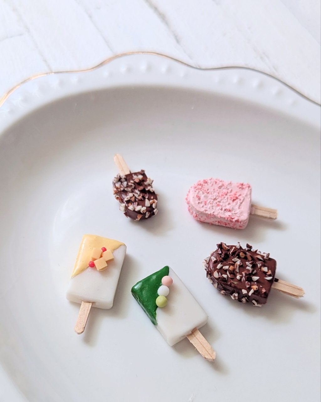 みんなのミニチュアアイス作品