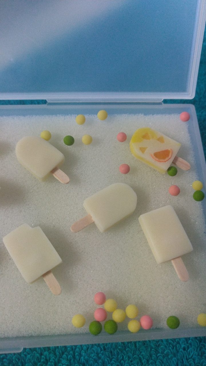 みんなのミニチュアアイス作品