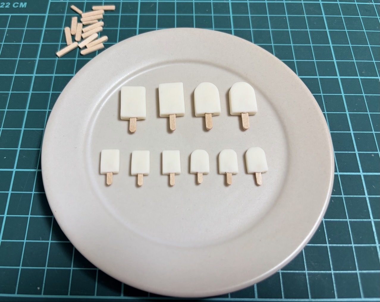 みんなのミニチュアアイス作品