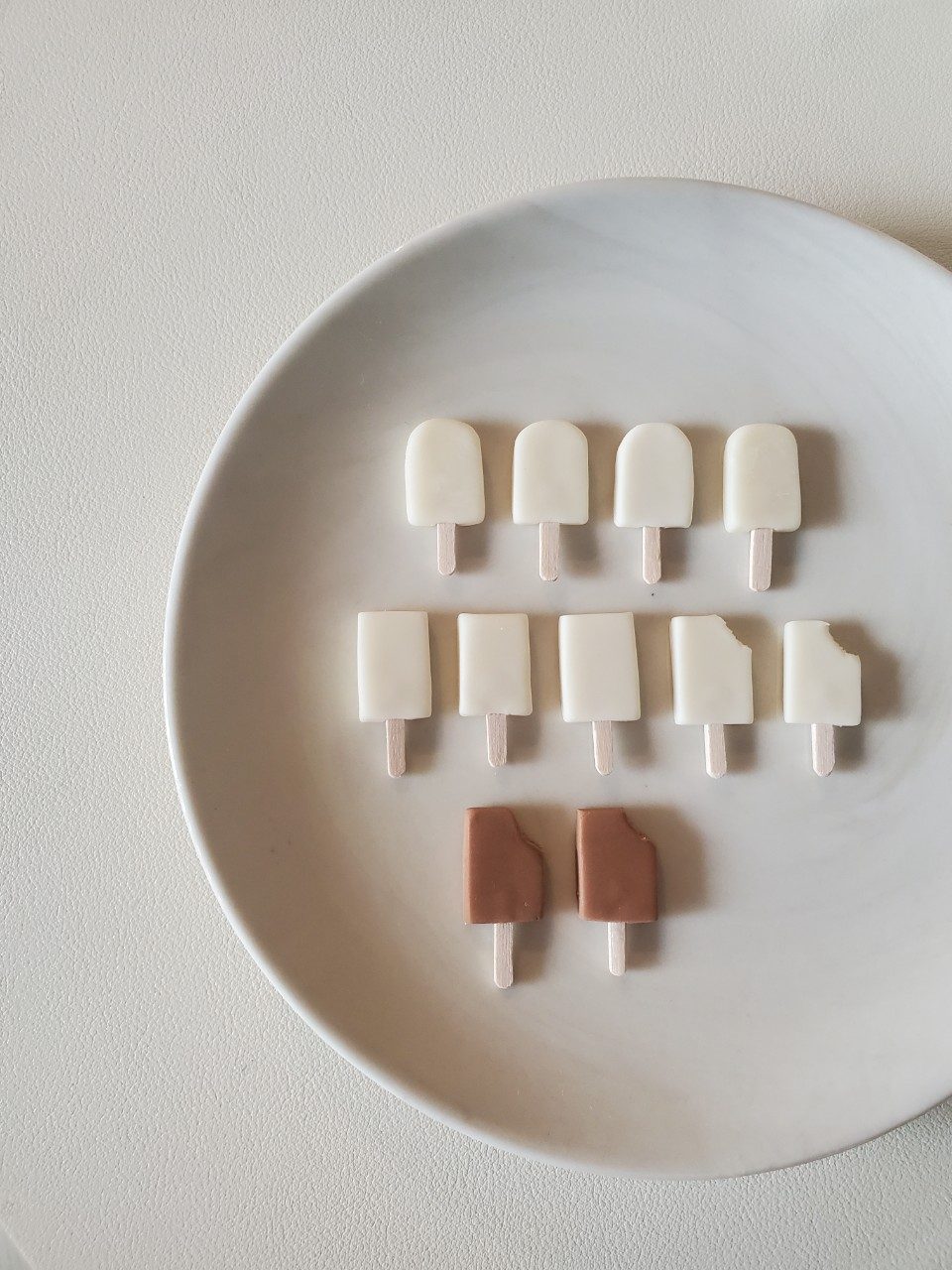 みんなのミニチュアアイス作品